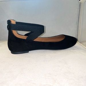 Black Ballet style flats size 10